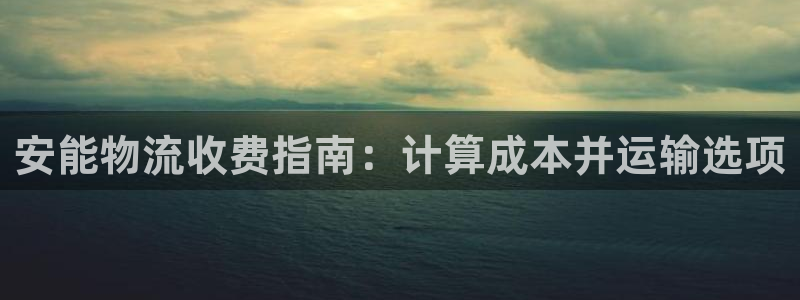 28圈下分了不给钱：安能物流收费指南