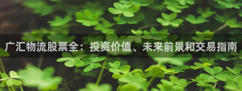 28圈注册上限是啥意思：广汇物流股票